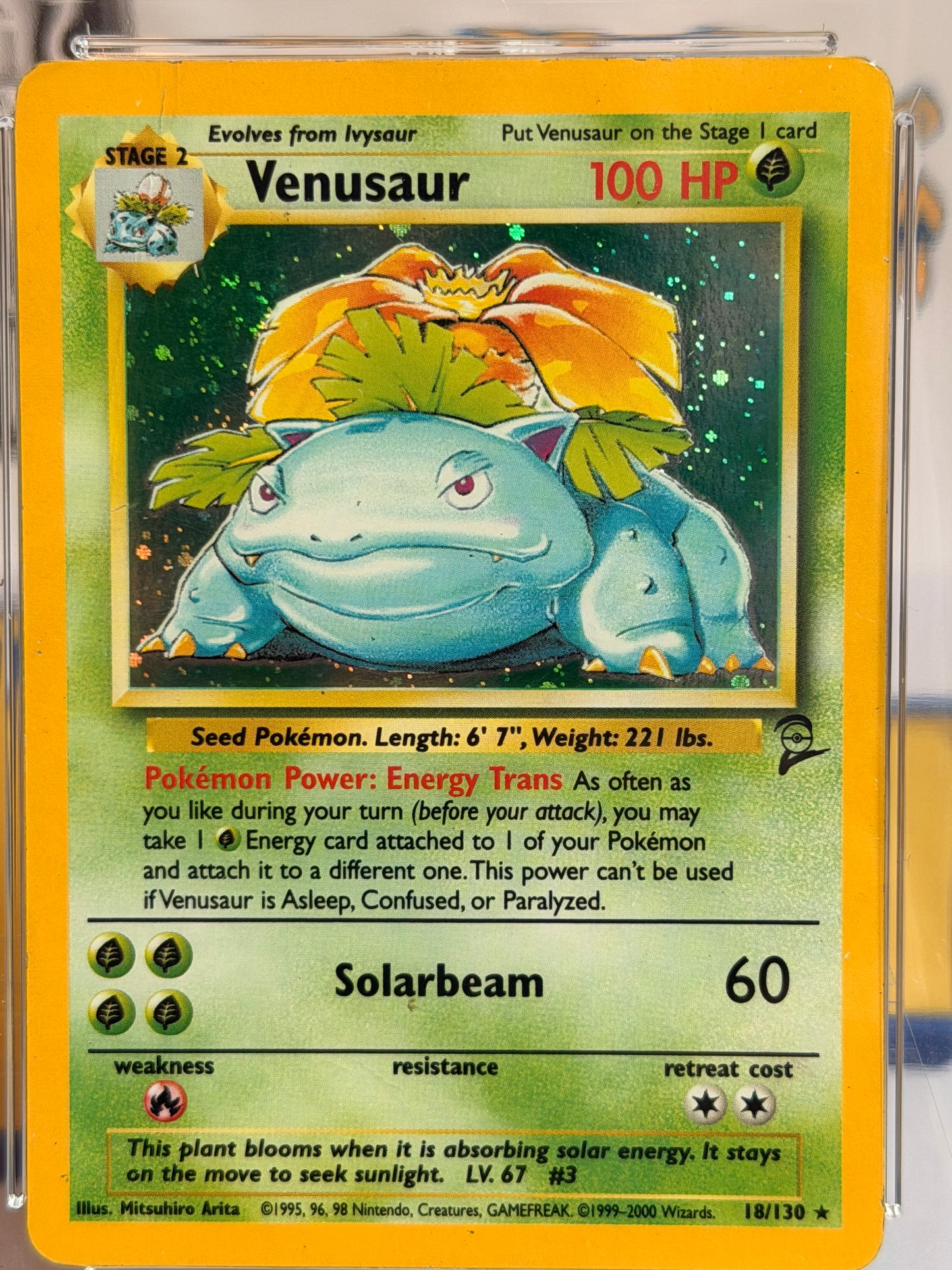 2000 Base Set 2 - Venusaur - Fair 2