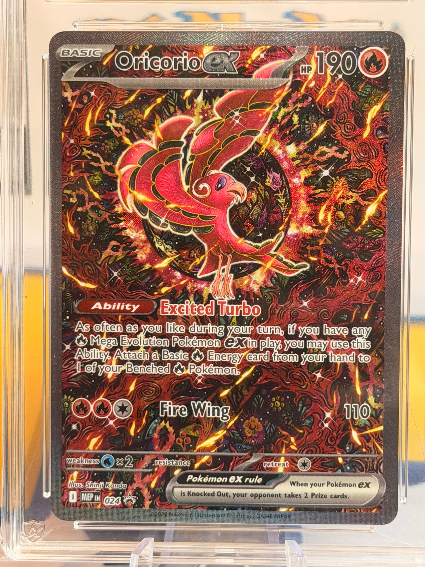 2025 Black Star Promo - Oricorio - Gem Mint 10