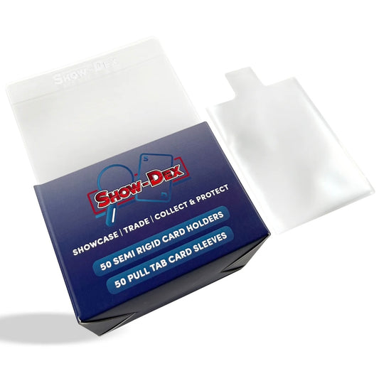 Show-Dex 50 Semi Rigids & Pull Tab Sleeves