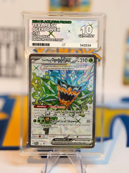 2024 Black Star Promo - Teal Mask Ogerpon  - Gem Mint 10