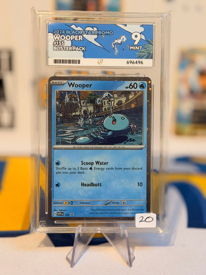2024 Black Star Promo - Wooper - Mint 9