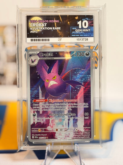 2026 Chaos Rising - Crobat - Gem Mint 10