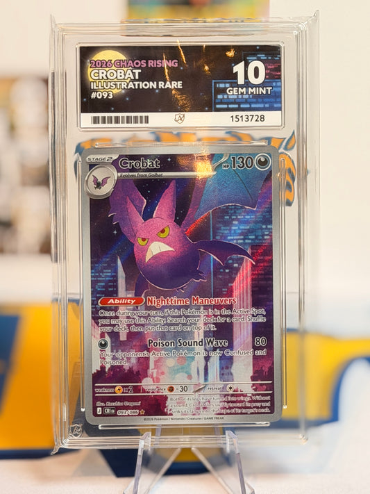 2026 Chaos Rising - Crobat - Gem Mint 10