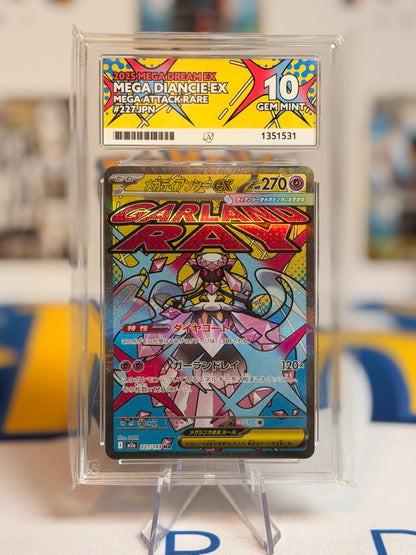 2025 Mega Dream EX - Mega Diancie - Gem Mint 10