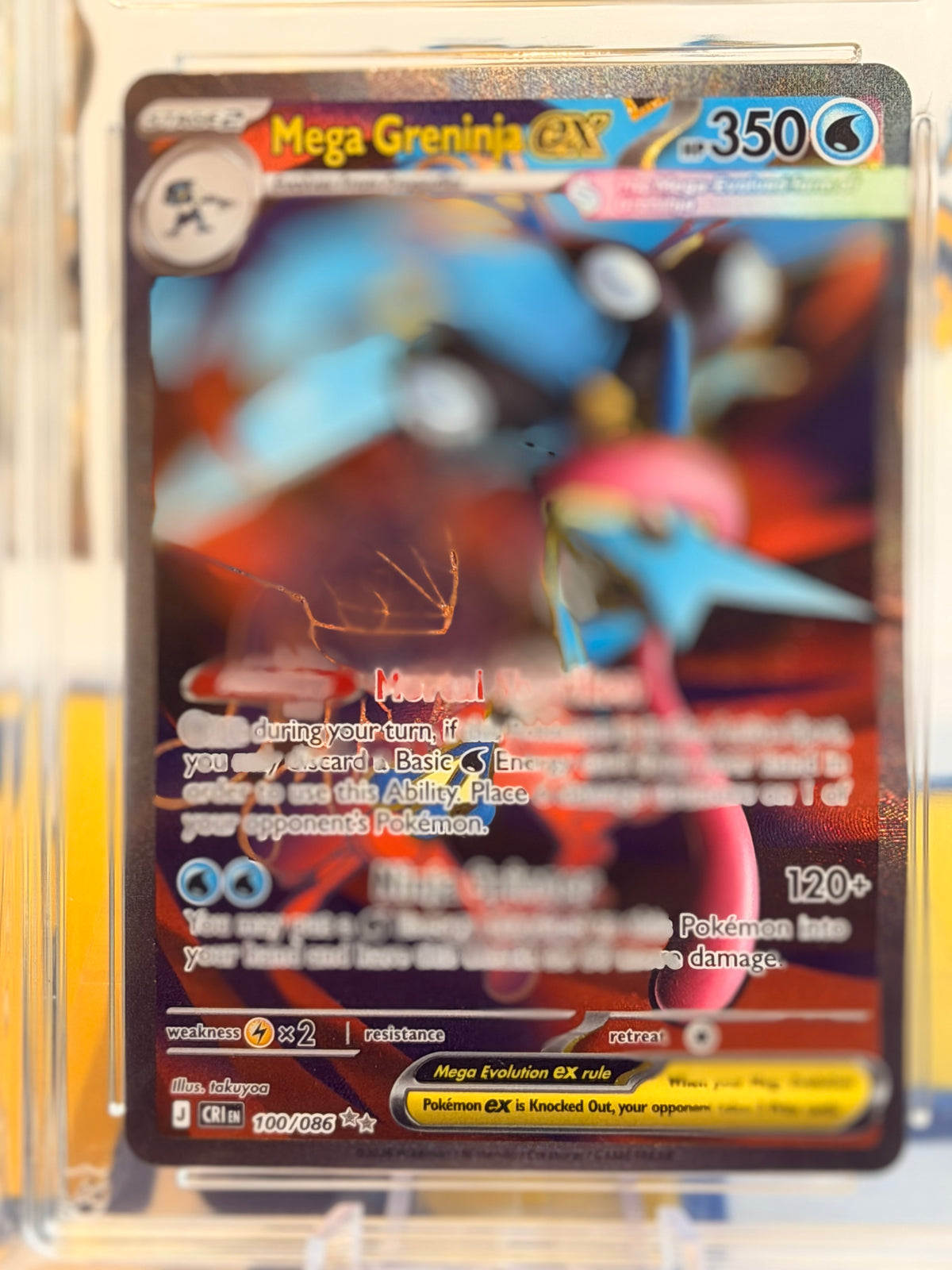 2026 Chaos Rising - Mega Greninja - Gem Mint 10