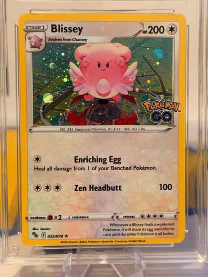 2022 Pokémon Go - Blissey- Mint 9