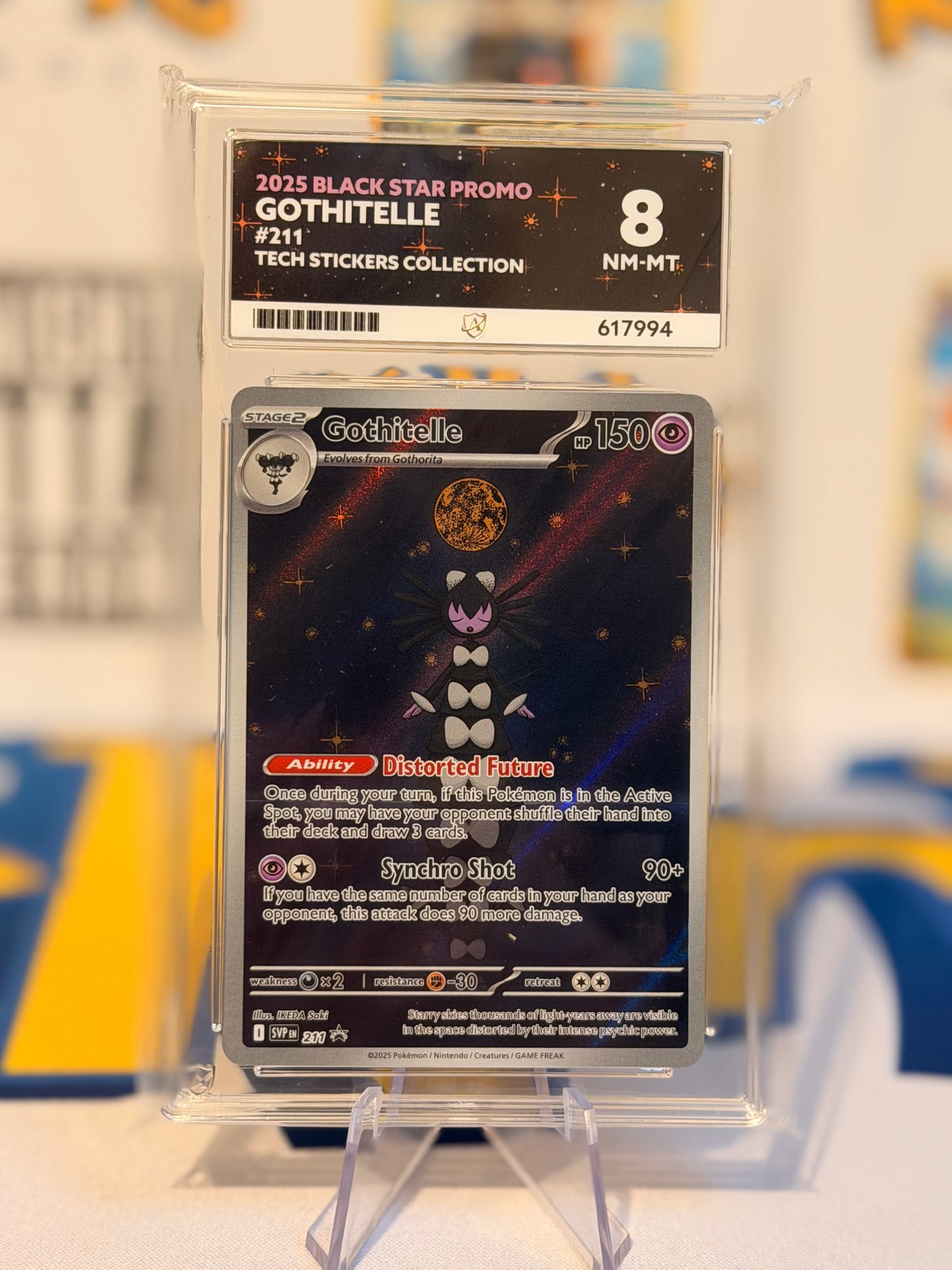 2025 Black Star Promo - Gothitelle - Near Mint to Mint 8