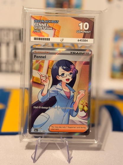 2025 Black Bolt - Fennel - Gem Mint 10