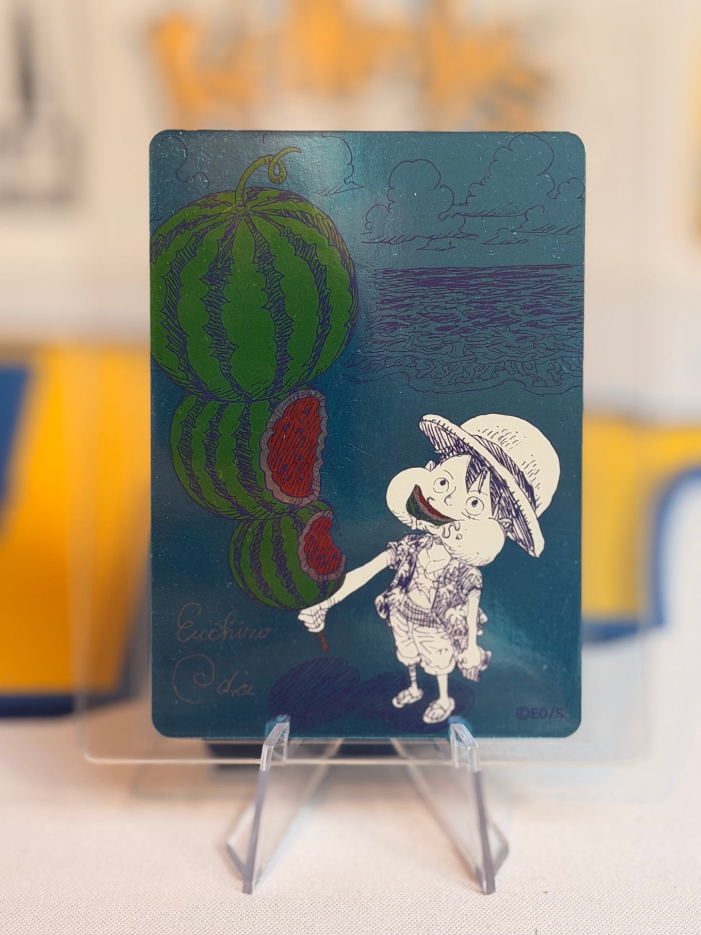 Monkey.D.Luffy Natsucomi Meta Foil Promo Card