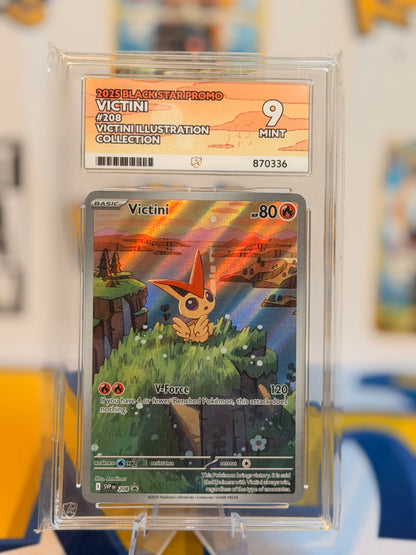 2025 Black Star Promo  - Victini - Mint 9