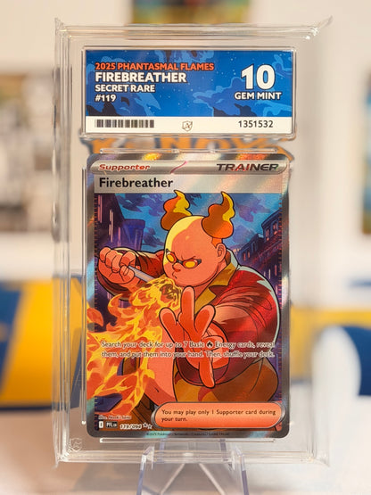 2025 Phantasmal Flames - Firebreather - Gem Mint 10
