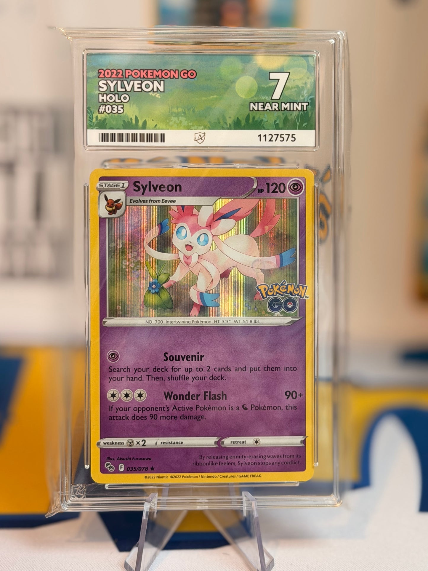 2022 Pokémon Go - Sylveon - Near Mint 7