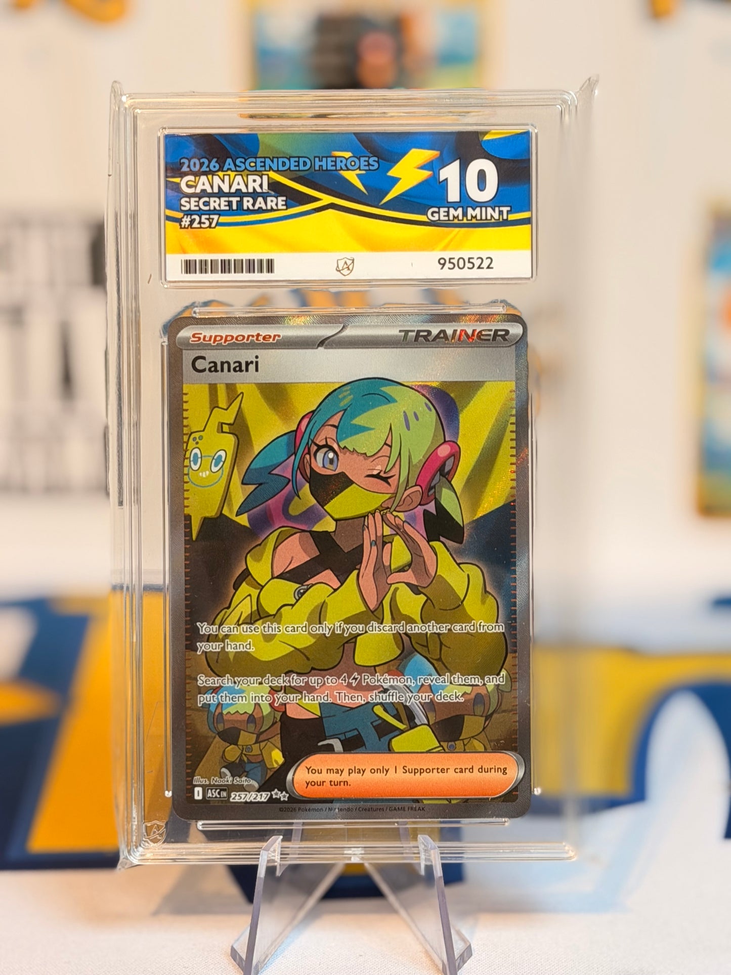 2026 Ascended Heros - Canari - Gem Mint 10