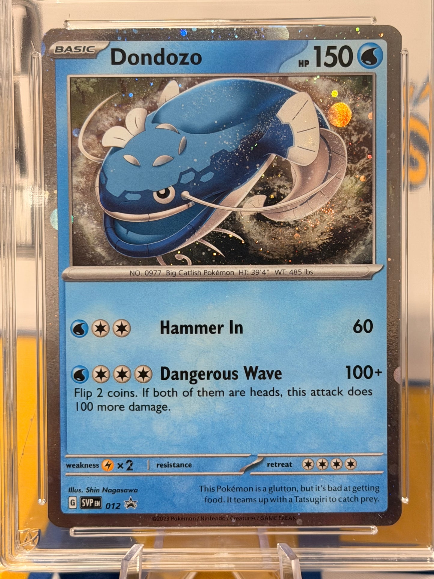 2025 Black Star Promo - Dondozo - Mint 8