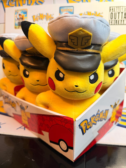 Pokémon 8” Plush toy - Captain Pikachu