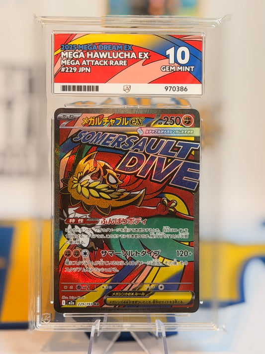 2025 Mega Dream EX - Mega Hawlucha - Gem Mint 10