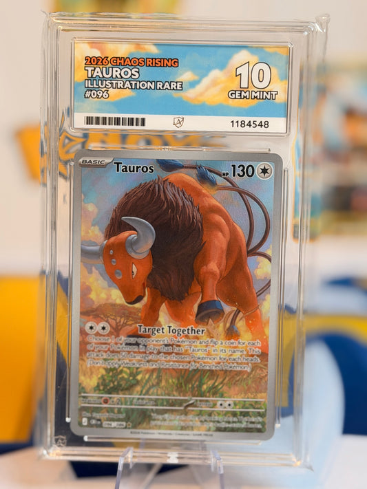 2026 Chaos Rising - Tauros - Gem Mint 10
