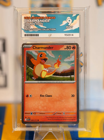 2026 Ascended Hero’s  - Charmander - Mint 9