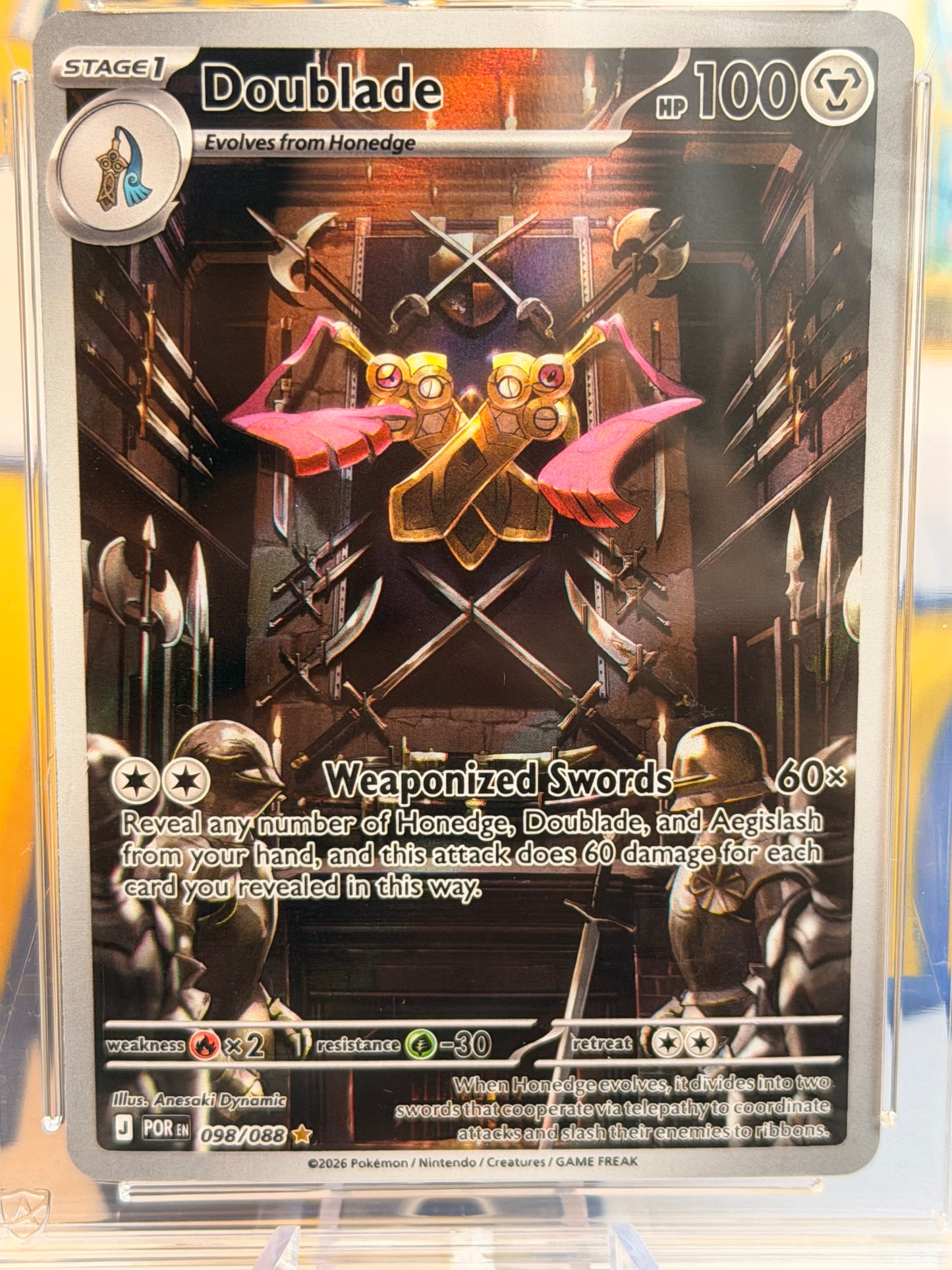 2026 Perfect Order - Doublade - Gem Mint 10