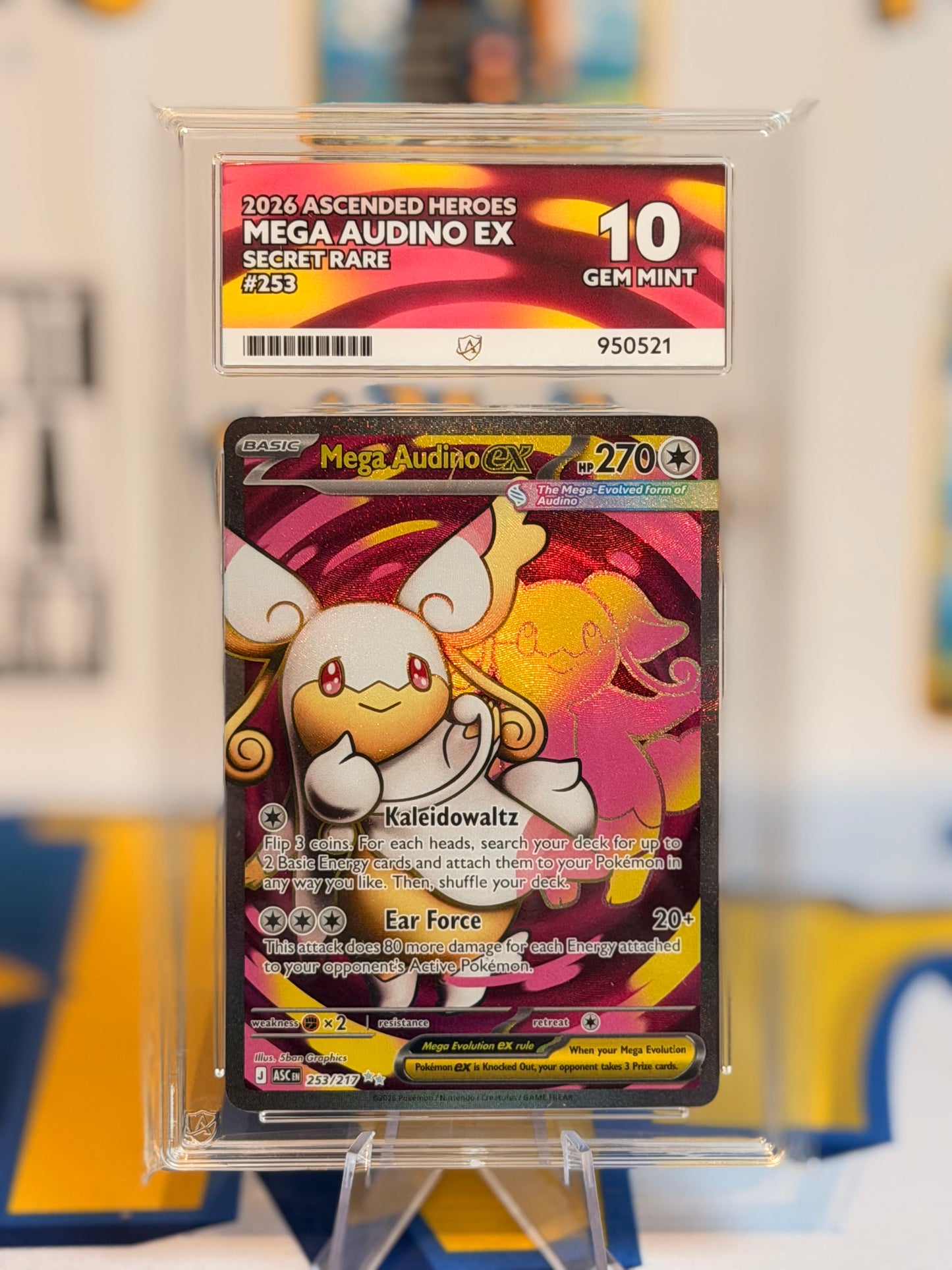 2026 Ascended Heros - Mega Audino - Gem Mint 10