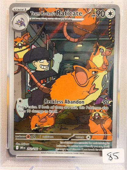 2025 Destined Rivals - Team Rocket’s Raticate - Gem Mint 10