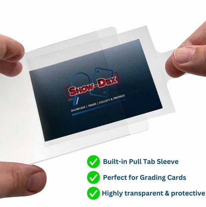 Show-Dex 50 Semi Rigids & Pull Tab Sleeves