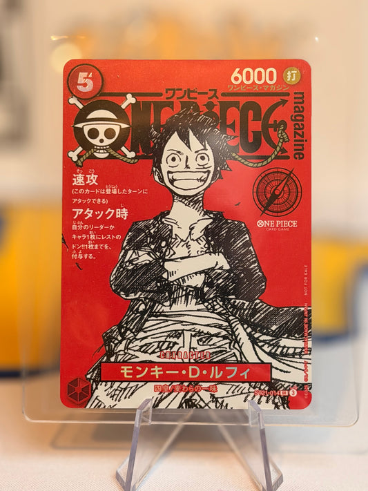 Monkey.D.Luffy [Magazine Promo] ST21-014