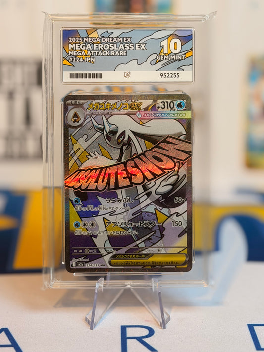 2025 Mega Dream EX - Mega Froslass - Gem Mint 10