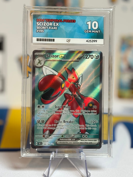 2024 Temporal Forces - Scizor EX - Gem Mint 10