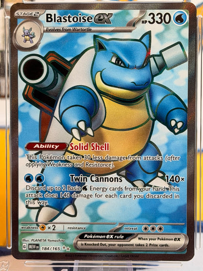 2023 Pokémon Card 151 - Blastoise - Gem Mint 10
