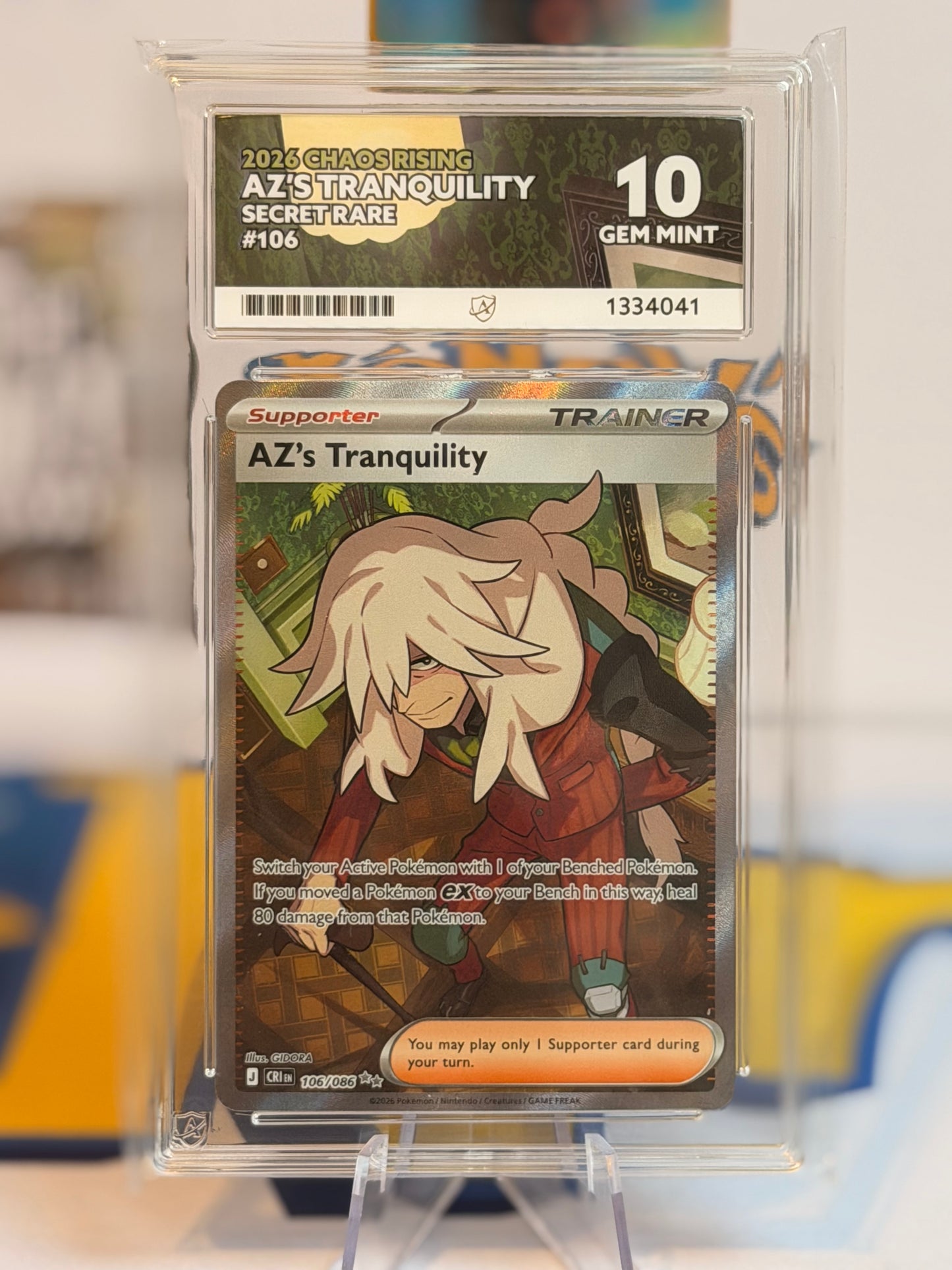 2026 Chaos Rising - AZ’s Tranquility - Gem Mint 10