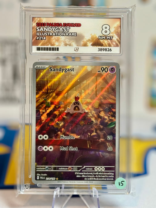 2023 Paldea Evolved - Sandy Gast - Near Mint 8