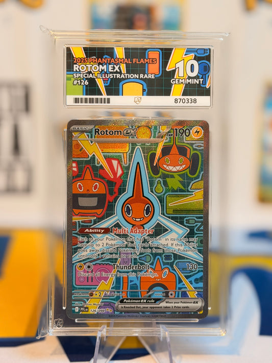 2025 Phantasmal Flames  - Rotom - Gem Mint 10