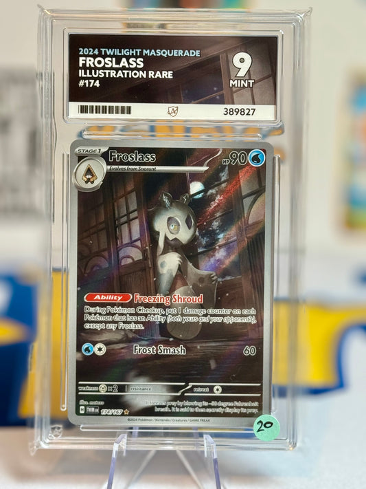 2024 Twilight Masquerade - Froslass - Mint 9