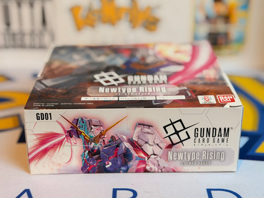 Gundam Card Game: GD01 - Newtype Rising  JPN (Sealed booster box)