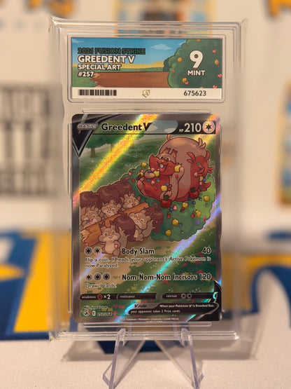 2021 Fusion Strike - Greedent - Gem Mint 10