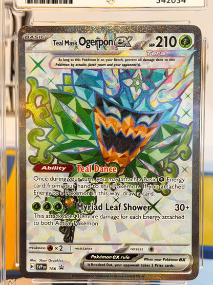 2024 Black Star Promo - Teal Mask Ogerpon  - Gem Mint 10