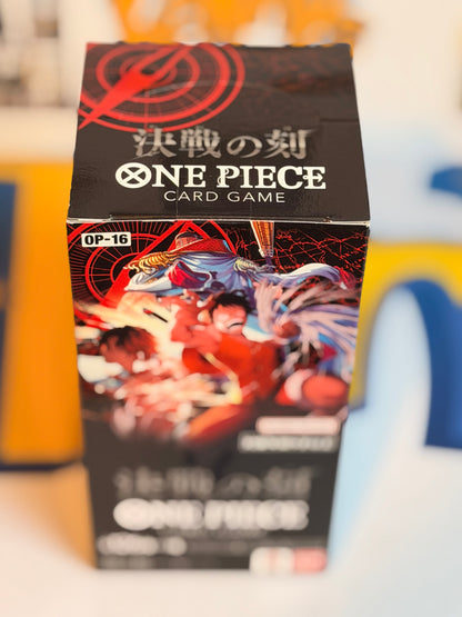 The Moment of Decisive Battle - [OP-16] JPN (Sealed booster box)