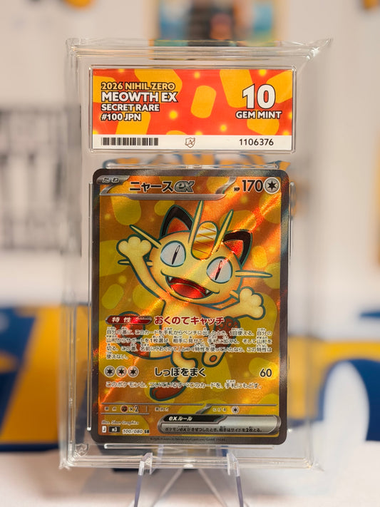 2026 Nihil Zero - Meowth - Gem Mint 10