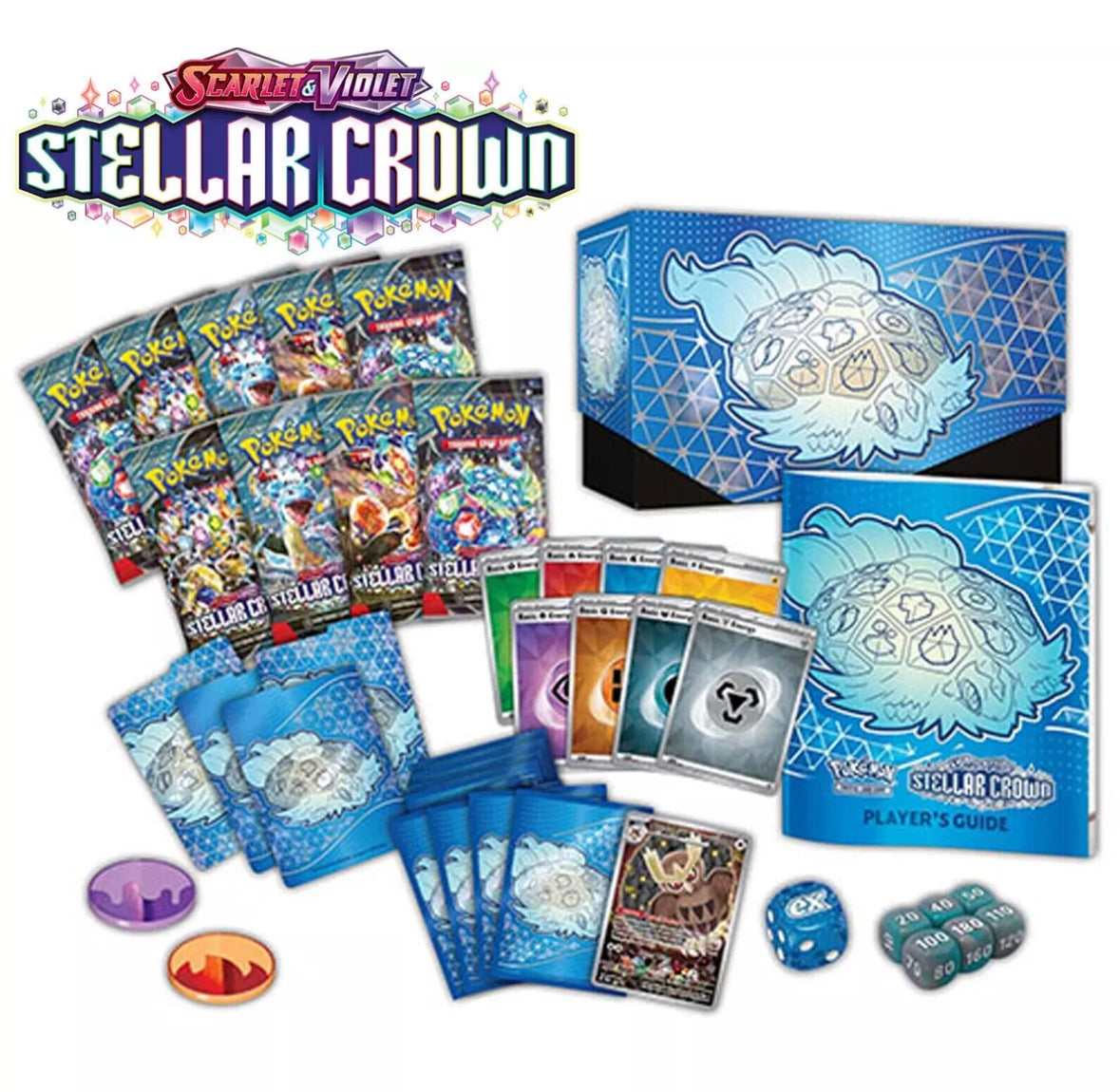 Pokémon TCG: Scarlet & Violet 7 - STELLAR CROWN Elite Trainer Box