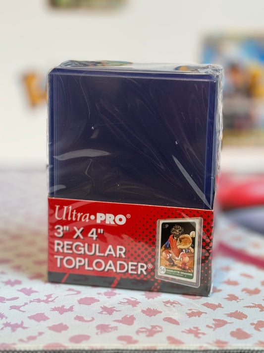 Ultra Pro - 3 x 4 Inch Top loaders Clear 25 Pack