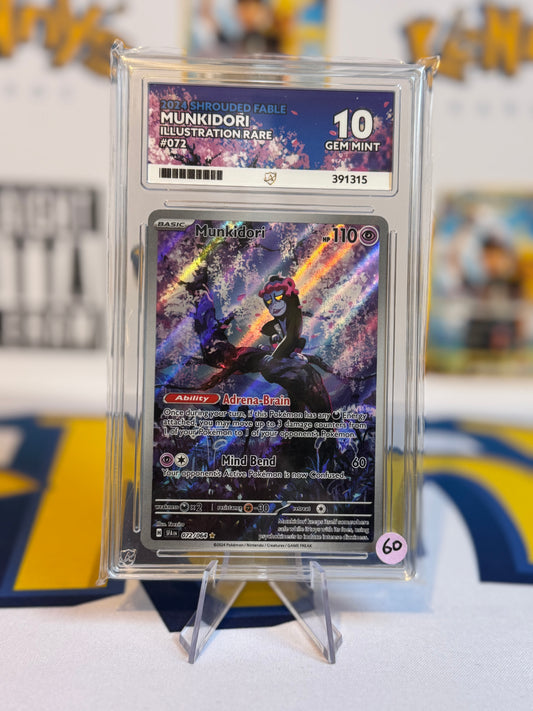 2024 Shrouded Fable - Munkidori - Gem Mint 10