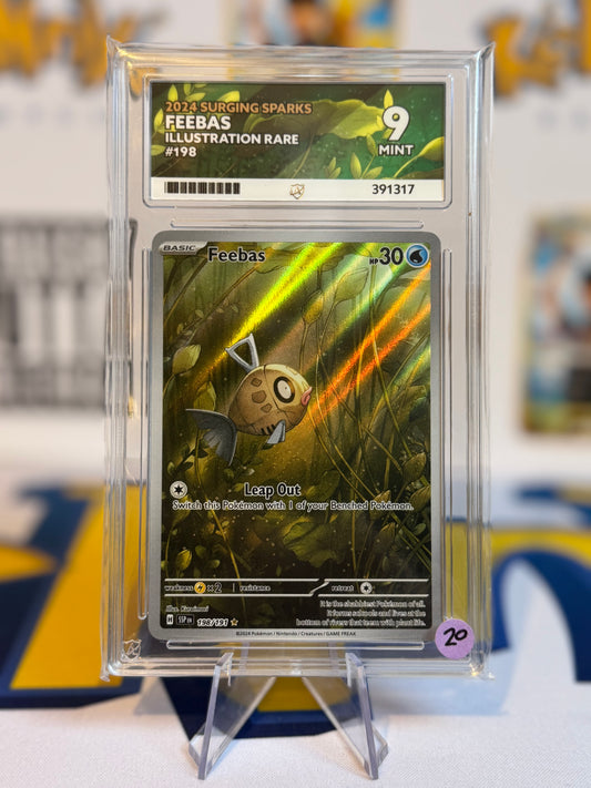 2024 Surging Sparks - Feebas - Mint 9