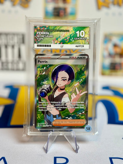 2024 Twilight Masquerade - Perrin - Gem Mint 10