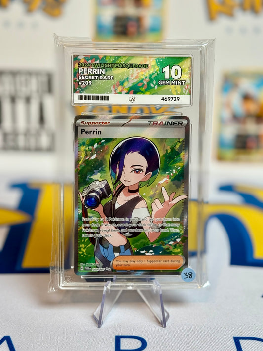 2024 Twilight Masquerade - Perrin - Gem Mint 10
