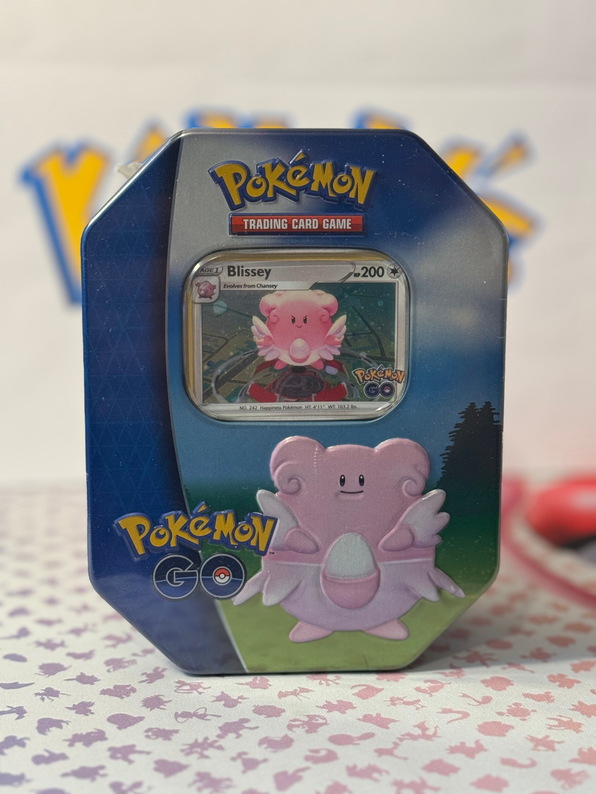 blissey pokemon go card Pokémon TCG: Pokémon Go tin (Blissey) – Kenny's Kards