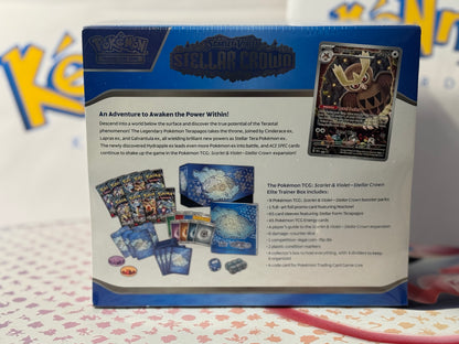 Pokémon TCG: Scarlet & Violet 7 - STELLAR CROWN Elite Trainer Box