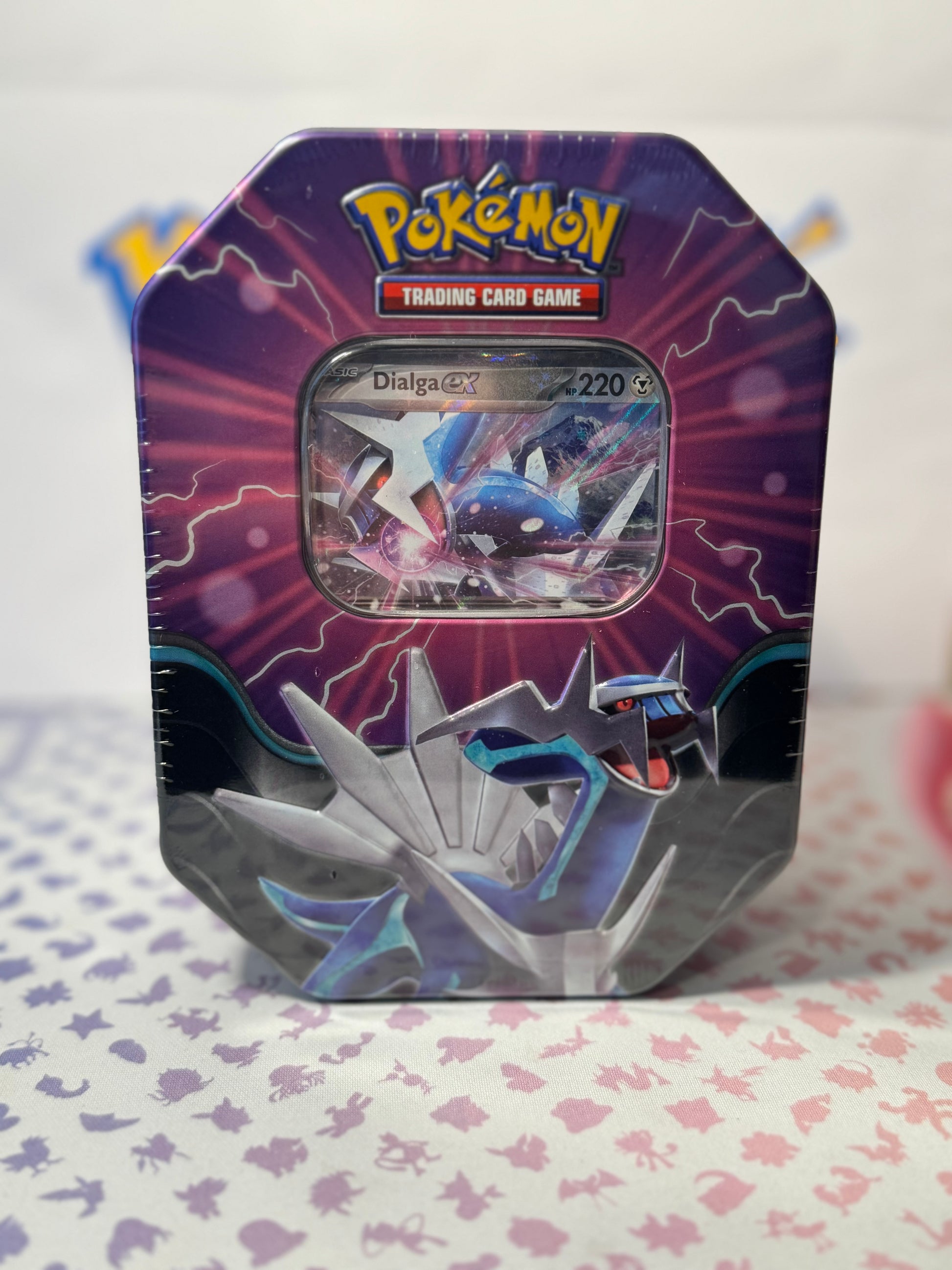 pokémon trading card game: azure legends tin dialga ex Pokémon Azure Legends (Spring 2025) Tins
