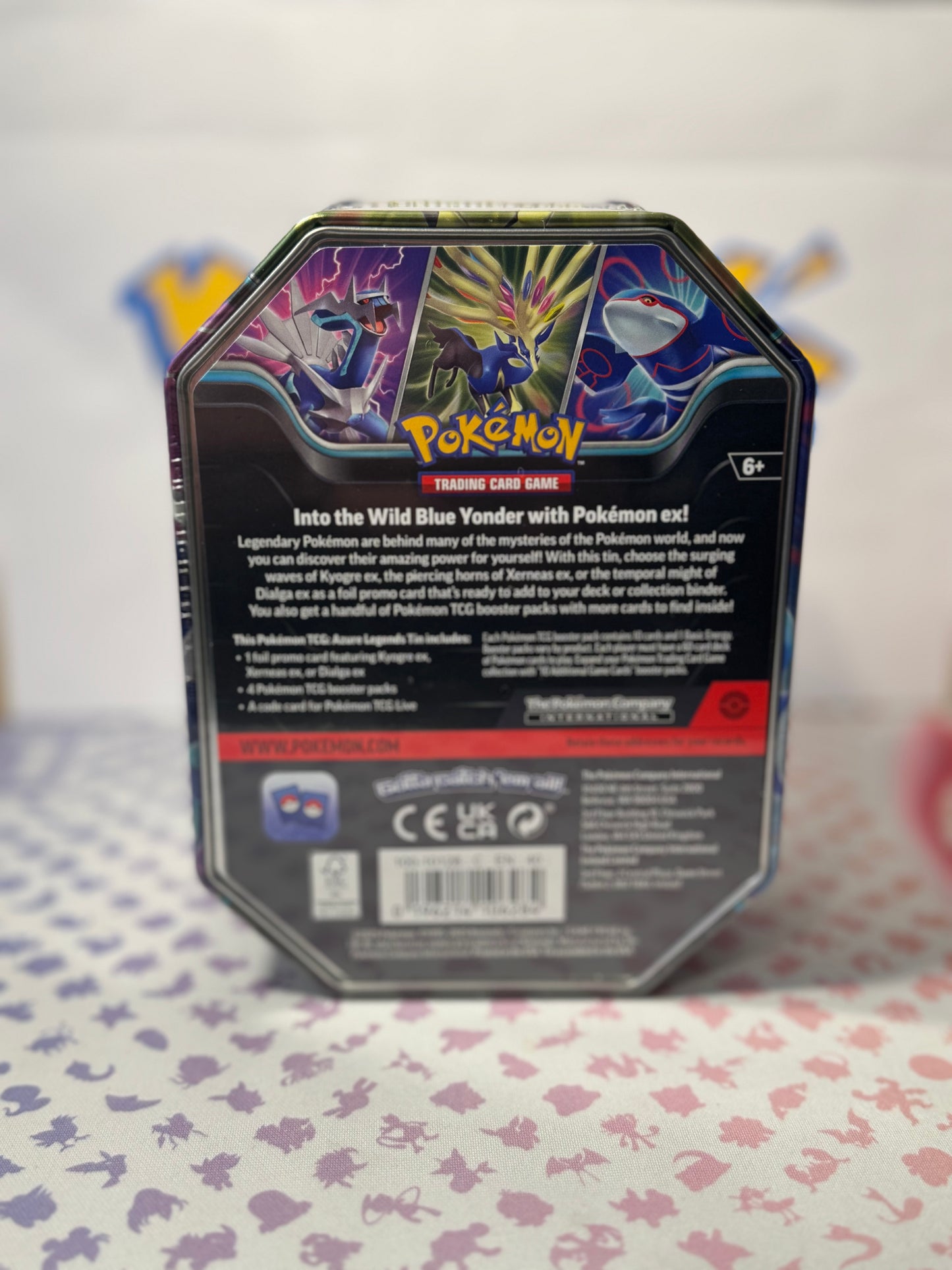 Pokemon Azure Legends (Spring 2025) Tins - Kyogre EX Kenny's Kards Pokemon Azure Legends (Spring 2025) Tins - Kyogre EX Kenny's Kards